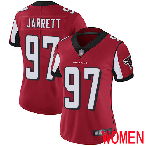 Atlanta Falcons Limited Red Women Grady Jarrett Home Jersey NFL Football 97 Vapor Untouchable